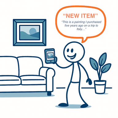 Capture items